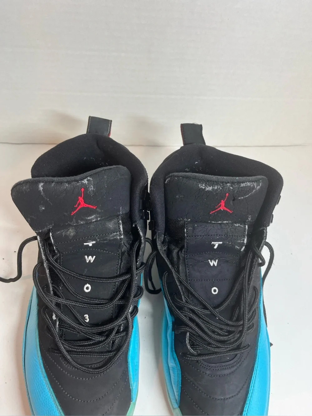MEN'S VINTAGE 2013 AIR JORDAN RETRO GAMMA BLUE (SIZE 9.5) #13069027